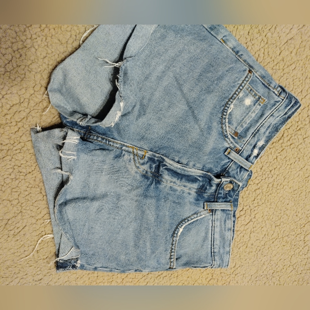 & Denim Shorts